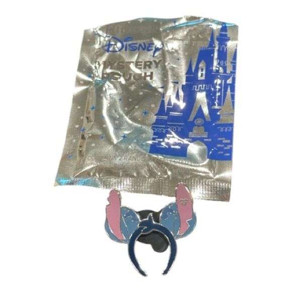 2025 WDW Hidden Disney Pin Stitch Ear Headband Ear Hat Hidden Mickey Pin - Picture 2 of 11